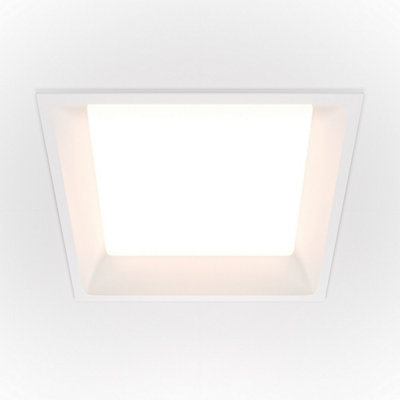 Luminosa Lighting Luminosa Maytoni Okno Recessed Downlight White 3000K