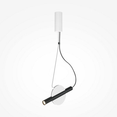 Luminosa Lighting Luminosa Maytoni Enigma Modern Integrated Led Pendant Ceiling Light White 3000K from B&Q