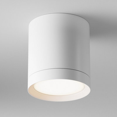 Luminosa Lighting Luminosa Maytoni Hoop Surface Mounted Downlight White9.6CmGx53 from B&Q