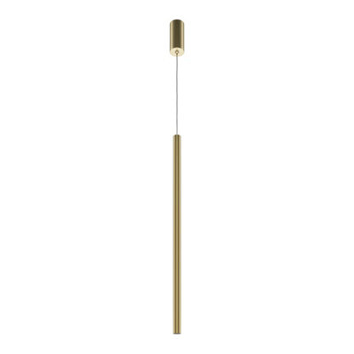 Luminosa Lighting Luminosa Pro Extra Modern Slim Pendant Ceiling Light Gold 4000K 500Lm from B&Q