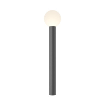 Luminosa Lighting Luminosa Bold Outdoor Bollard Grey Ip54 1Xe27 from B&Q
