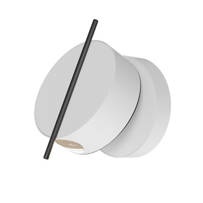 Luminosa Lighting Luminosa Nuance Modern Integrated Led Wall Lamp White 3000K 200Lm from B&Q