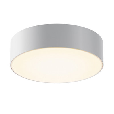 Luminosa Lighting Luminosa Zon Ip 22Cm Outdoor Surface Mounted Downlight White 3000K 2200Lm Ip65 from B&Q