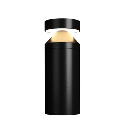 Luminosa Lighting Luminosa Olten Outdoor Pedestal Light Graphite 3000K 300Lm Ip65 from B&Q
