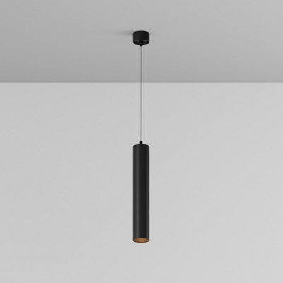 Luminosa Lighting Luminosa Focus Led Slim Pendant Ceiling Light Black 3000K 900Lm from B&Q