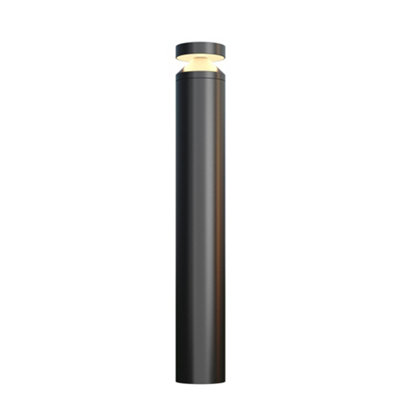 Luminosa Lighting Luminosa Olten Outdoor Bollard Graphite 3000K 300Lm Ip65 from B&Q