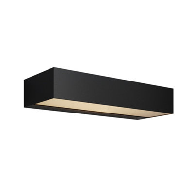 Luminosa Lighting Luminosa Lot Outdoor Wall Down Lamp Graphite 3000K 350Lm Ip65 from B&Q