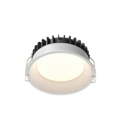Luminosa Lighting Luminosa Okno 12Cm Round Recessed Downlight White Ip44 from B&Q