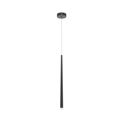 Luminosa Lighting Luminosa Cascade Modern Slim Pendant Ceiling Light Black 400Lm 1Xled from B&Q