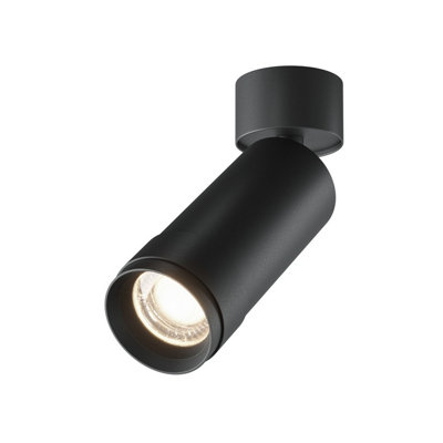 Luminosa Lighting Luminosa Focus Zoom Single Spotlight Black 4000K 890Lm from B&Q
