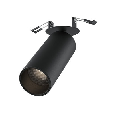 Luminosa Lighting Luminosa Focus Led Recessed Downlight Black 4000K 1020Lm