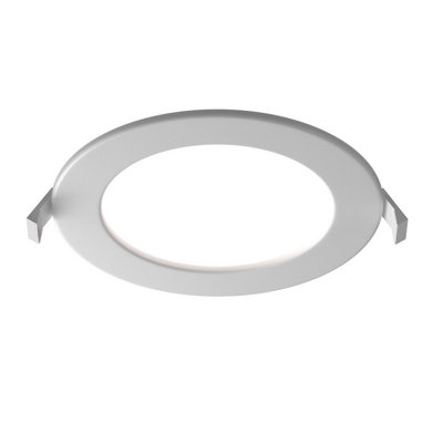 Luminosa Lighting Luminosa Stockton Led Recessed Wall Lamp White 3000-4000-6000K Ip44 from B&Q