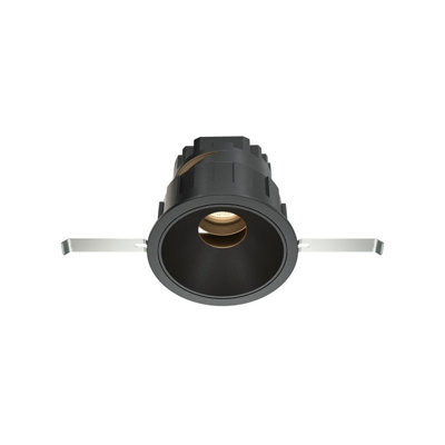 Luminosa Lighting Luminosa Wise Recessed Downlight Black 3000K 570Lm from B&Q