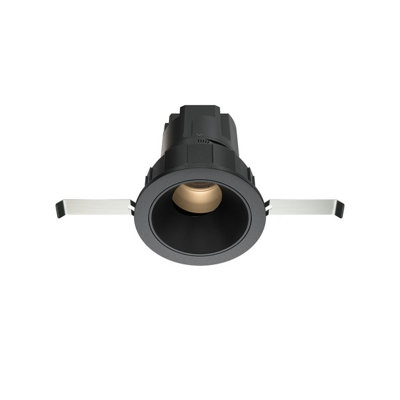 Luminosa Lighting Luminosa Wise Recessed Downlight Black 3000K 390Lm from B&Q