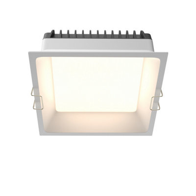 Luminosa Lighting Luminosa Okno 14.5Cm Recessed Downlight White 3000-4000-6000K Ip44 from B&Q