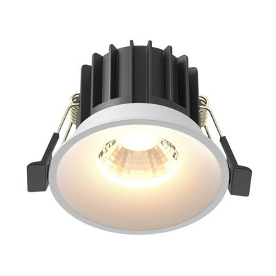 Luminosa Lighting Luminosa Round Recessed Downlight White 3000K 850Lm