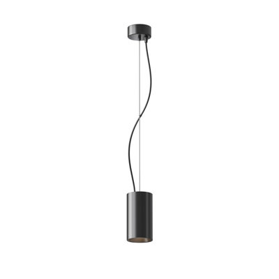 Luminosa Lighting Luminosa Efir Slim Pendant Ceiling Light Black 3000K 1230Lm from B&Q