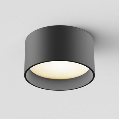 Luminosa Lighting Luminosa Vega Surface Mounted Downlight Black 3000K 890Lm from B&Q