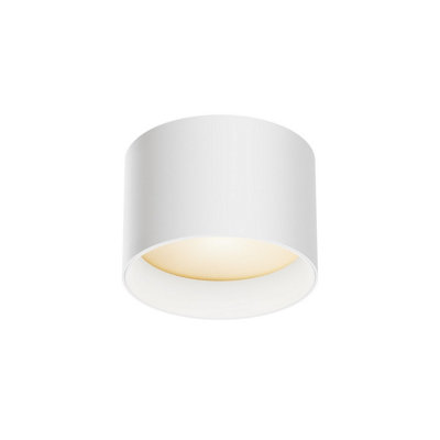 Luminosa Lighting Luminosa Vega Surface Mounted Downlight White 3000K 580Lm from B&Q