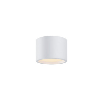 Luminosa Lighting Luminosa Hydra Surface Mounted Downlight White 3000K 870Lm Ip44 from B&Q
