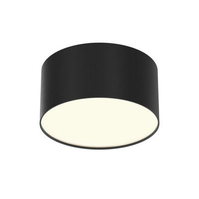 Luminosa Lighting Luminosa Zon Surface Mounted Downlight Black 3000K 560Lm from B&Q