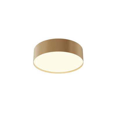 Luminosa Lighting Luminosa Zon Surface Mounted Downlight Matte Gold 3000K 1420Lm from B&Q