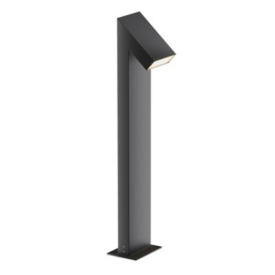 Luminosa Lighting Luminosa Guss Outdoor Bollard Graphite 3000K 550Lm Ip65 from B&Q