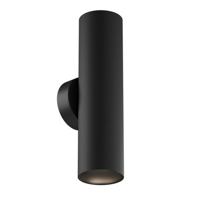 Luminosa Lighting Luminosa Artisan Up & Down Wall Lamp Black 2Xgu10 from B&Q