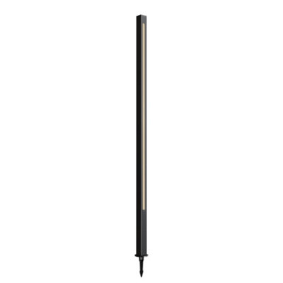Luminosa Lighting Luminosa Pole 80Cm Outdoor Spike Graphite 3000K 600Lm Ip65 from B&Q