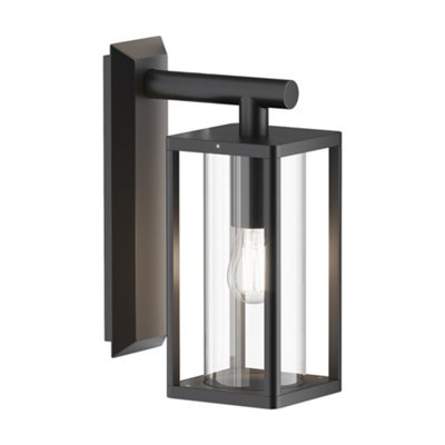 Luminosa Lighting Luminosa Cell Hanging Outdoor Wall Lantern Graphite Ip65 1Xe27 from B&Q