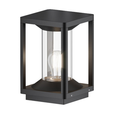 Luminosa Lighting Luminosa Cell Outdoor Pedestal Light Graphite Ip54 1Xe27 from B&Q