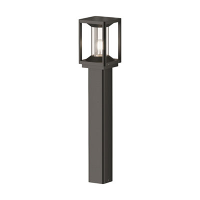 Luminosa Lighting Luminosa Cell 75Cm Outdoor Bollard Graphite Ip54 1Xe27 from B&Q