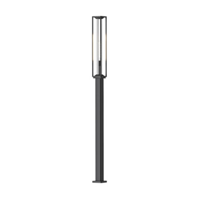 Luminosa Lighting Luminosa Cell 220Cm Outdoor Bollard Graphite Ip54 1Xe27 from B&Q