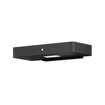 Luminosa Lighting Luminosa Pir Outdoor Modern Wall Lamp Graphite 3000K 150Lm Ip54 from B&Q