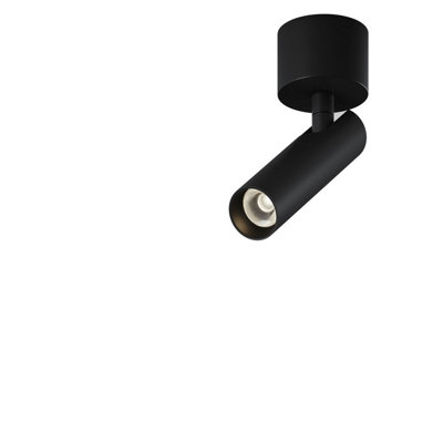 Luminosa Lighting Luminosa Focus T Single Spotlight Black 3000K 320Lm from B&Q