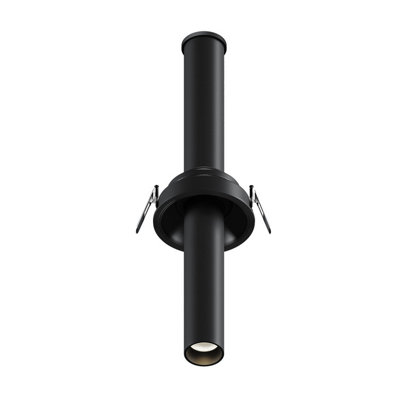 Luminosa Lighting Luminosa Focus T 30Cm Recessed Downlight Black 3000K 460Lm from B&Q