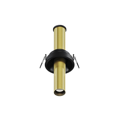 Luminosa Lighting Luminosa Focus T 20Cm Recessed Downlight Brass 3000K 460Lm from B&Q