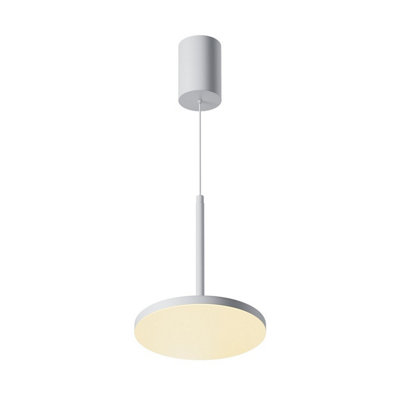Luminosa Lighting Luminosa Plato Pendant Ceiling Light White 3000K 790Lm from B&Q
