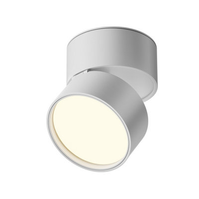 B&Q -  Luminosa Onda Surface Mounted Downlight White 3000K 850Lm