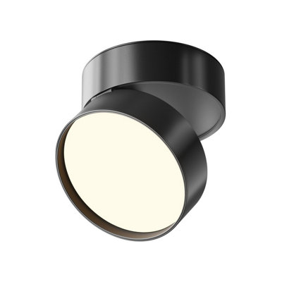 Luminosa Lighting Luminosa Onda Surface Mounted Downlight Black 3000K 1370Lm from B&Q