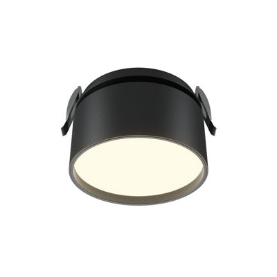 Luminosa Lighting Luminosa Onda 8.5Cm Cct Recessed Downlight Dimmable Black 2200-4000K from B&Q