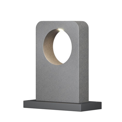 Luminosa Lighting Luminosa Betone Led Outdoor Pedestal Light Cement 3000K Ip65 from B&Q