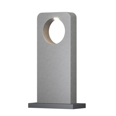 Luminosa Lighting Luminosa Betone Led Outdoor Bollard Cement 3000K Ip65 from B&Q