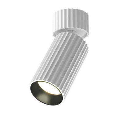 Luminosa Lighting Luminosa Calipso Adjustable Surface Mounted Downlight White 1Xgu10 from B&Q