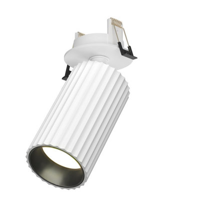 Luminosa Lighting Luminosa Calipso Recessed Adjustable Recessed Downlight White 1Xgu10 from B&Q