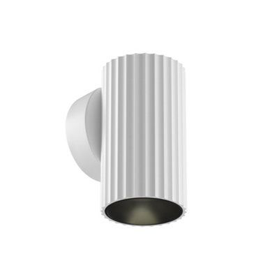 Luminosa Lighting Luminosa Calipso Outdoor Wall Down Lamp White 1Xgu10 from B&Q