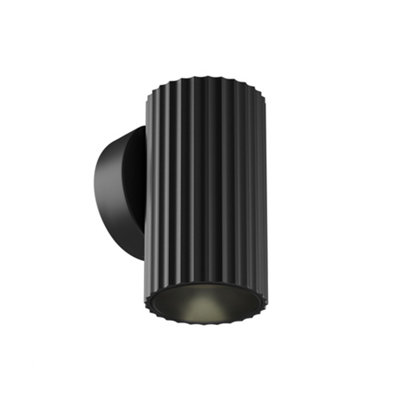 Luminosa Lighting Luminosa Calipso Outdoor Wall Down Lamp Black 1Xgu10 from B&Q