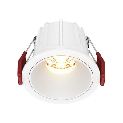 Luminosa Lighting Luminosa Alfa Led Round Recessed Downlight White 2700K 500Lm from B&Q