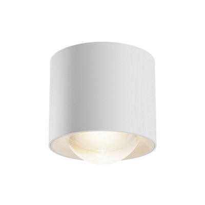 Luminosa Lighting Luminosa Lens Led Surface Mounted Downlight White 3000K Ip44 from B&Q