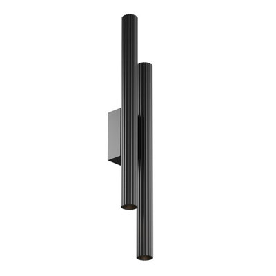 Luminosa Lighting Luminosa Calipso Up & Down Wall Lamp Black 2700K 1620Lm from B&Q